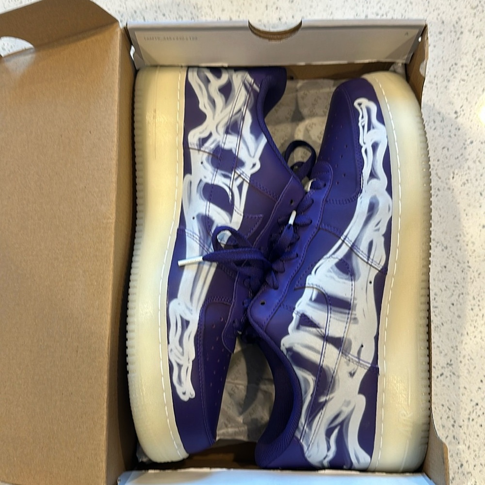Nike Air Force 1 Low ‘07 Skeleton QS (Size 14)